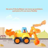 4 Pack Fricção Powered Cars Construção Veículos Toy Set C