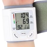 Leshp Lcd Digital Wrist Monitor De Pressão Arterial Taxa Cardi Em