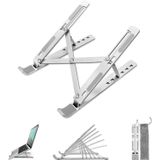 Suporte Portátil, Dobrável, Ajustável, Ventilado, Porta-laptop Portátil Para Mesa, Alumínio Dobrável Ergonômico Riser