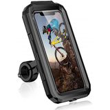 Universal Waterproof Motorcycle Phone Holder Mobile Bike Phone Holder 360 ° Rotação Destacável Suporte De Smartphone Scooter Motocicleta. Su