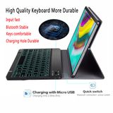 Capa Para Samsung Galaxy Tab A 10.1 2019, Teclado Retroiluminado Bl