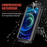 Suporte De Telefone Scooter Moto Moto, Tela De Toque Universal Impermeável 360 Rotação Mtb Handlebar Holder Phone Cover, Para Smartphones De