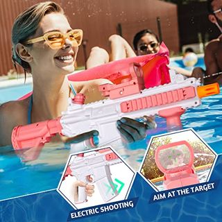 Pistola Lanca Agua Arminha Brinquedo Com Reservatorio Infantil Diversao  Praia Piscina Jardim Casa Colors - Carrefour