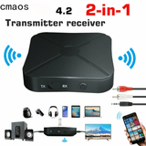 Bluetooth 5 0 Transmissor E Receptor Adaptador De Áudio Em ~ (kn