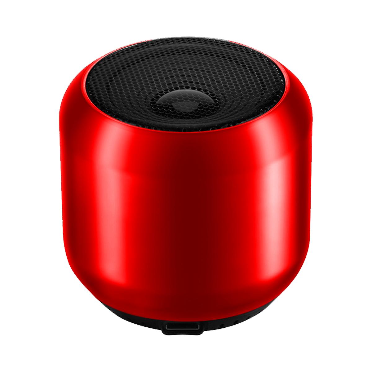 Vermelho Alto-falante Bluetooth Portátil, Bluetooth Emparelhado 5.0 Dual M