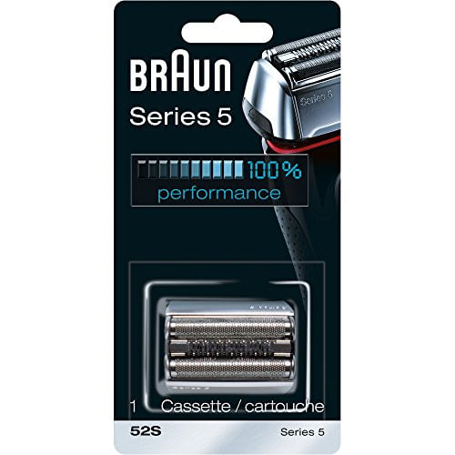 Braun Cassete De Reposição Para Cabeça De Barbeador Elétrico Série 5 52s – Prata