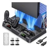 Ps4 Slim Pro Suporte De Arrefecimento Vertical Multifuncional