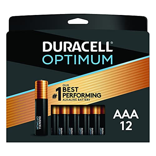 Baterias Duracell Optimum Aaa  12  Do Pacote De Contagem  De Bateria Tripla De Energia Duradoura Bateria Alcalina Aaa Ideal Para Disposit