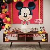 Kit Festa Fácil Mickey Disney Aniversário Criança Infantil