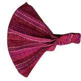 Tamanho Pequenoextra Loose Headband Handwoven No-slip Pink Purp