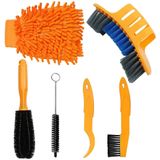 Ferramentas De Limpeza De Bicicletas, Ferramenta De Limpeza De Manutenção Multifuncional, Kit Completo De Limpeza De Bicicleta Para Corrente