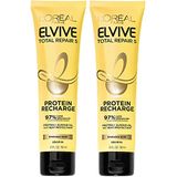 L&#39;oreal Paris Elvive Total Repair 5 Protein Recharge Leave In Conditioner Treatment, And Heat Protectant, 2 Pack, (5.1 Onça Cada) (embalagem