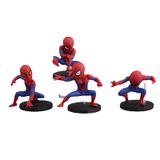 6cps Spiderman Modelo Toy Action Doll Doll Crianças Toy Gift