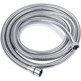Mangueira De Chuveiro Anti-torção Em Aço Inox 3m. Universal G 1/2. Adaptável A Todos Os Chuveiros