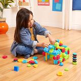 Blocos De Cerdas De Battat Building Blocks For Kids, 112 Torta