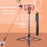Bluetooth Selfie Stick Tripé Grande 158cm Mon~ (1010mm)