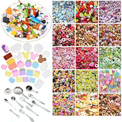 150 Pçs Miniaturas Alimentos Bebidas Garrafas Para Barbie Boneca Casa Acessórios 112 Playset Fingir Jogar Jogo De Cozinha Brinquedos De Fes