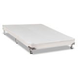 Cama Box Base Casal Gold Star Vitagel White (138x188x10) - Castor