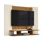 Estante Painel Ej Moderno Tv 22 32 40 42 47 48 Polegadas Sala Quarto Pequeno  Off White/freijó  Rpm