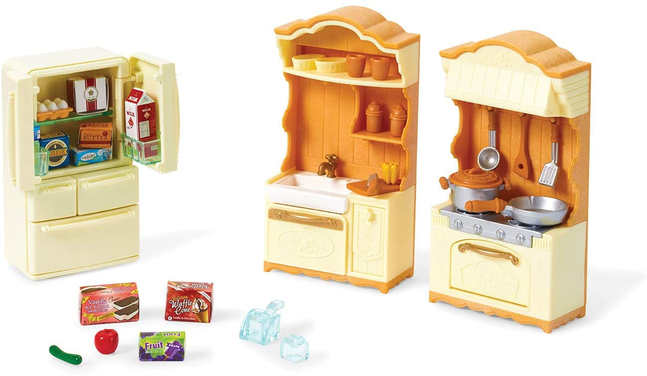 Brinquedo Sylvanian Families Conjunto De Jogos Da Cozinha