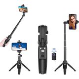 Tripé Monopod Selfie Stick 40 Polegadas Com Controle Remoto Sem Fio Suporte De Clipe Do Telefone, Compatível Com Iphone 13 12 11 Pro Max Xs