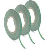 Floral Tape Verde, Envoltório De Flores Fita Impermeável Para Buquês 0.25 (60 Yd/180 Ft) - 3 Rolos
