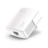 Adaptador Ethernet Powerline Tp-link Av1000 Para Smart Tv E Jogos Online C/ Porta Gigabit E Plug&amp;play - Unidade Adicional (tl-pa7017)