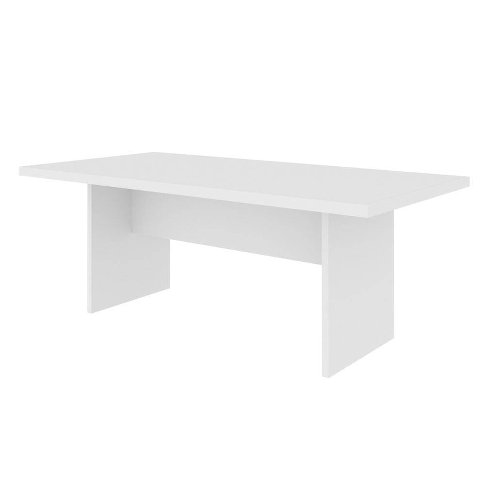 Mesa Escritório/reunião Multimóveis Vcr25027 Branco