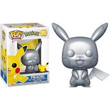 Pokemon Pikachu Prata Metal Pop! Vinil