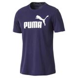 Camisa Puma Logo Tee Azul Marinho-masculino