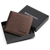 Porta-cartões Vintage Masculinos Rfid Blocking Card Holder Geunine