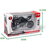 Kid&#39;s Toy Simulation Racing Motocicleta Modelo Carro De Liga