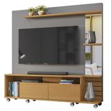 Home Savana 2 Portas Com Led Tv 60&quot; Cinza/tauari 183x183x39