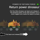 Modelo De Carro De Armazenamento De Dinossauro Das Crianças Com Iluminação Music Co