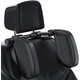 Apoio De Cabeça Do Carro, 360 ° Encosto De Cabeça Do Carro Ajustável, Travesseiros De Carro De Couro Com Almofada De Memória Confortável De