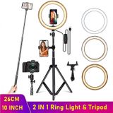 Lâmpada De Preenchimento De Luz De Anel De Selfie Dimerizável ~ (6 Polegadas)