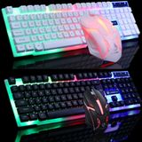 Gtx300 Keyboard Mouse Kit Led Brilhante Com Fio Mechanical Deskt