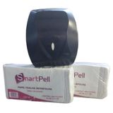 Kit Dispenser Velox + Papel Toalha Interfolha 2000 Folhas