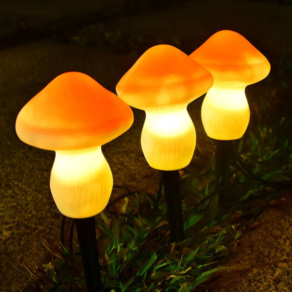 Led Road Light, Solar Garden Mushroom Head Guide Road