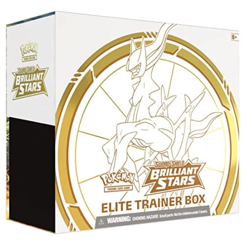 Pokemon Tcg Sword &amp; Shield Brilliant Stars Elite Trainer Box