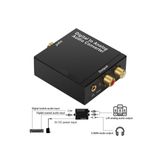 Digital Audio Converter Coaxial Toslink Para Rca Analog Lr