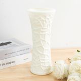 Simples Vaso Plástico Seco E Flor Molhada Arranjo De Flores