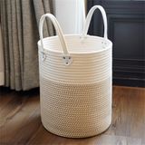 Cesta De Lavanderia Willow Tecida, Casa Respirável Não