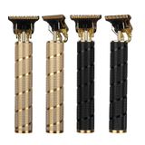 Ouro Lcdusb T9 Profissional Cortadores De Cabelo Elétricos Barber T
