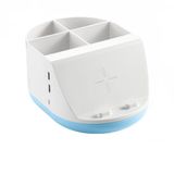 Caixa De Armazenamento De Carregamento Sem Fio Multifuncional, Desktop