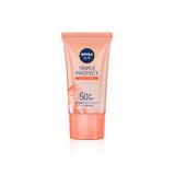 Protetor Solar Facial Nivea Sun Triple Protect Antiacne Fps 50 Com 40ml