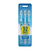 Escova Dental Oral-b Classic Macia Cabeça 40 Cores Sortidas Leve 3 Pague 2