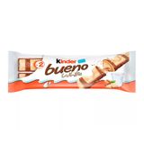 Chocolate Kinder Bueno White Com 2 Unidades 39g