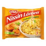 Macarrão Instantâneo Nissin Lámen Sabor Galinha Caipira 85g