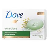 Sabonete Em Barra Dove Erva-doce E Camomila 90g